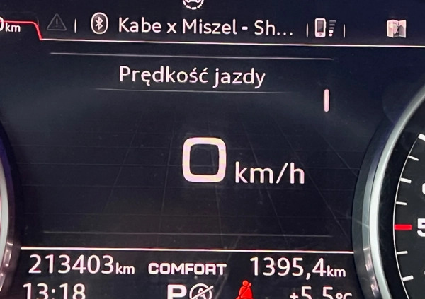 Audi Q7 cena 210000 przebieg: 213402, rok produkcji 2017 z Świecie małe 154